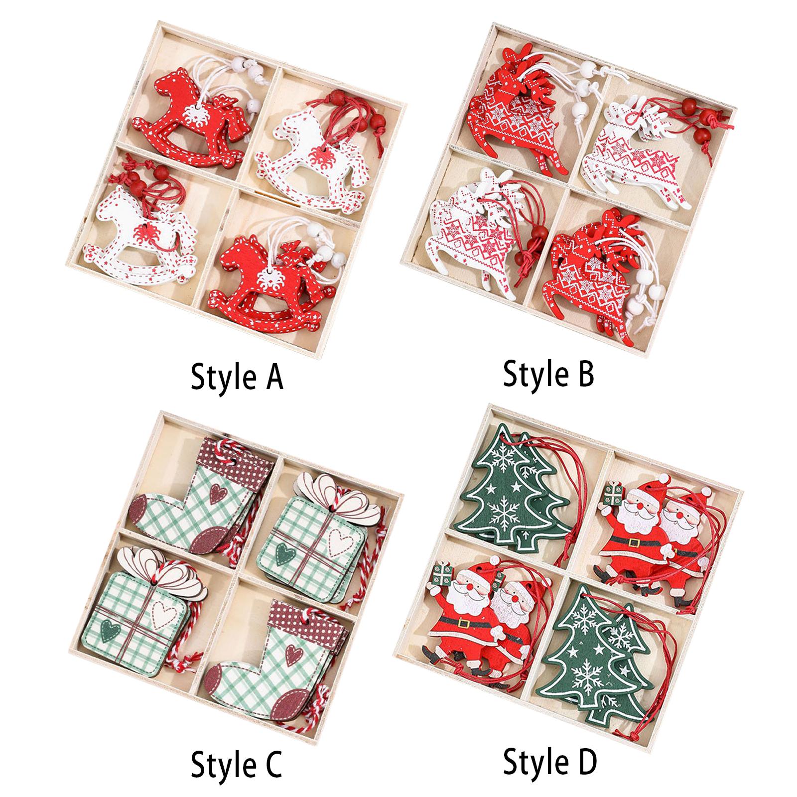Wooden Christmas Hanging Penda - Christmas Stocking Hanging 评论和价格