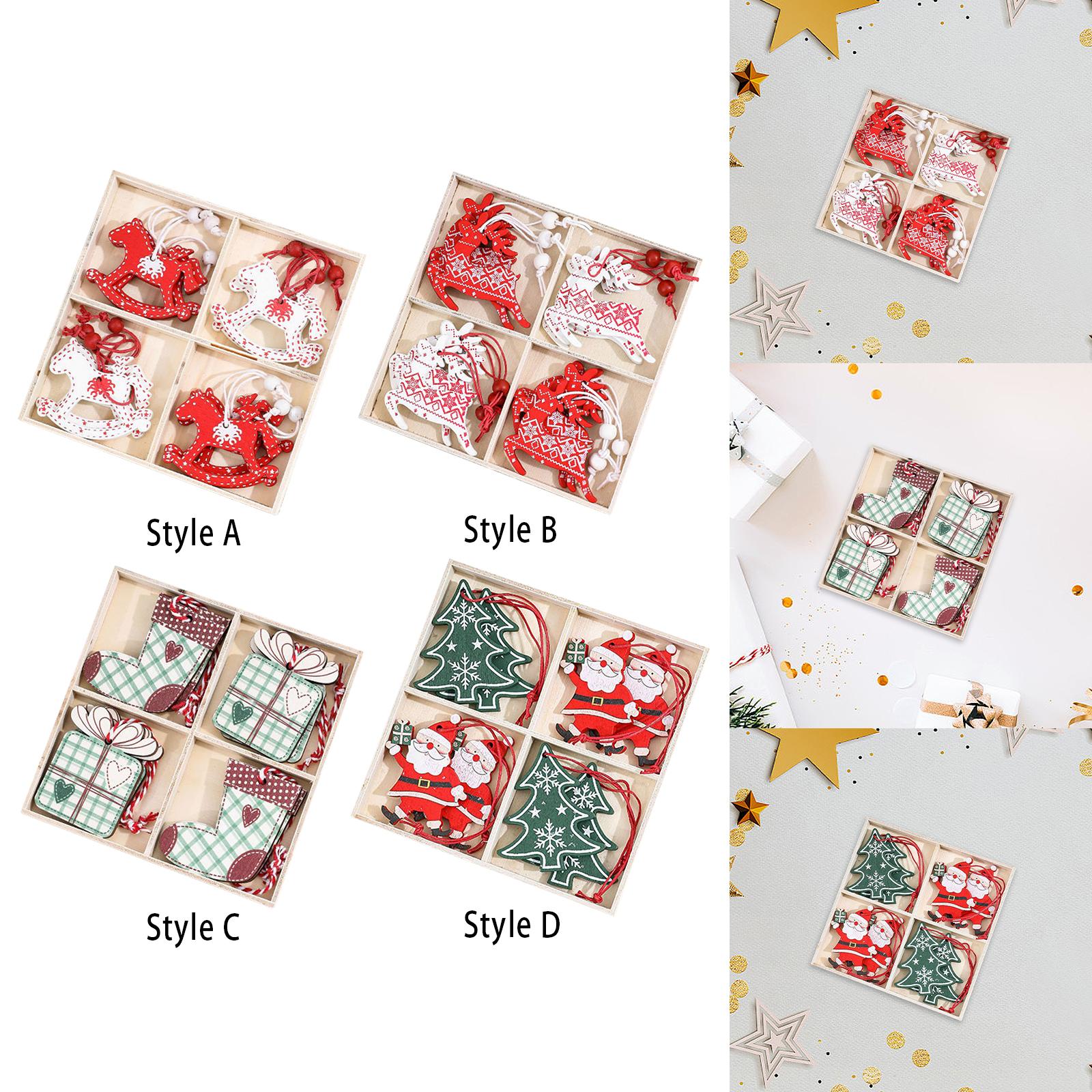 Wooden Christmas Hanging Penda - Christmas Stocking Hanging 评论和价格