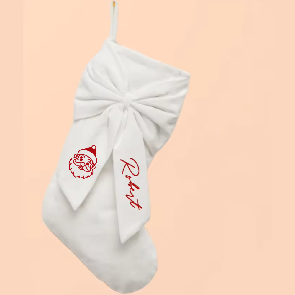 Personalized Velvet Christmas  - Christmas Stocking Hanging 评论和价格