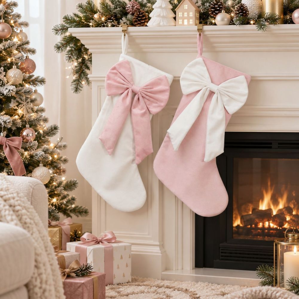 18 Inch Christmas Velvet Stock - Christmas Stocking Hanging 评论和价格