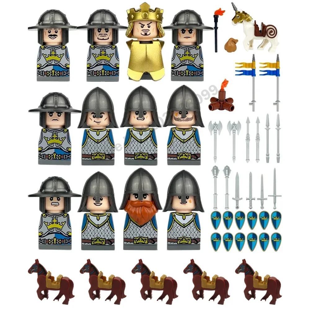 Medieval Europe Nations Soldie - Lego Set Technic 评论和价格