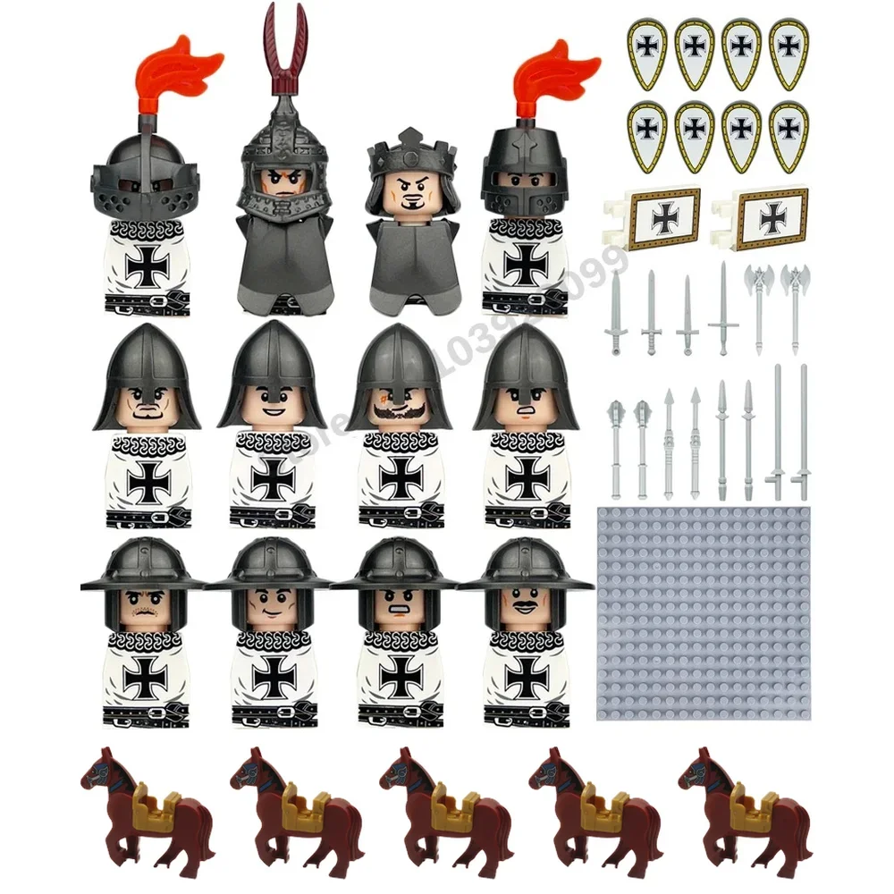 Medieval Europe Nations Soldie - Lego Set Technic 评论和价格