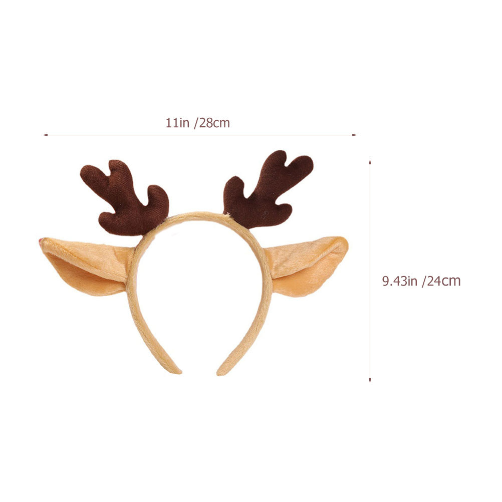 Christmas Reindeer Antler Head - Reindeer Antlers Headband 评论和价格