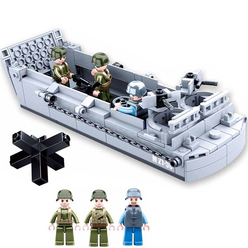 Sluban WW2 US Military Higgins - Lego Set City 评论和价格