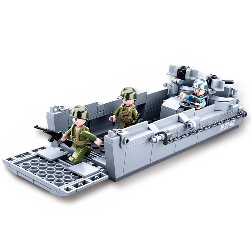 Sluban WW2 US Military Higgins - Lego Set City 评论和价格