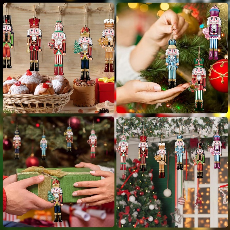 12/16pcs Wooden Nutcracker Sol - Nutcracker Figurine 评论和价格