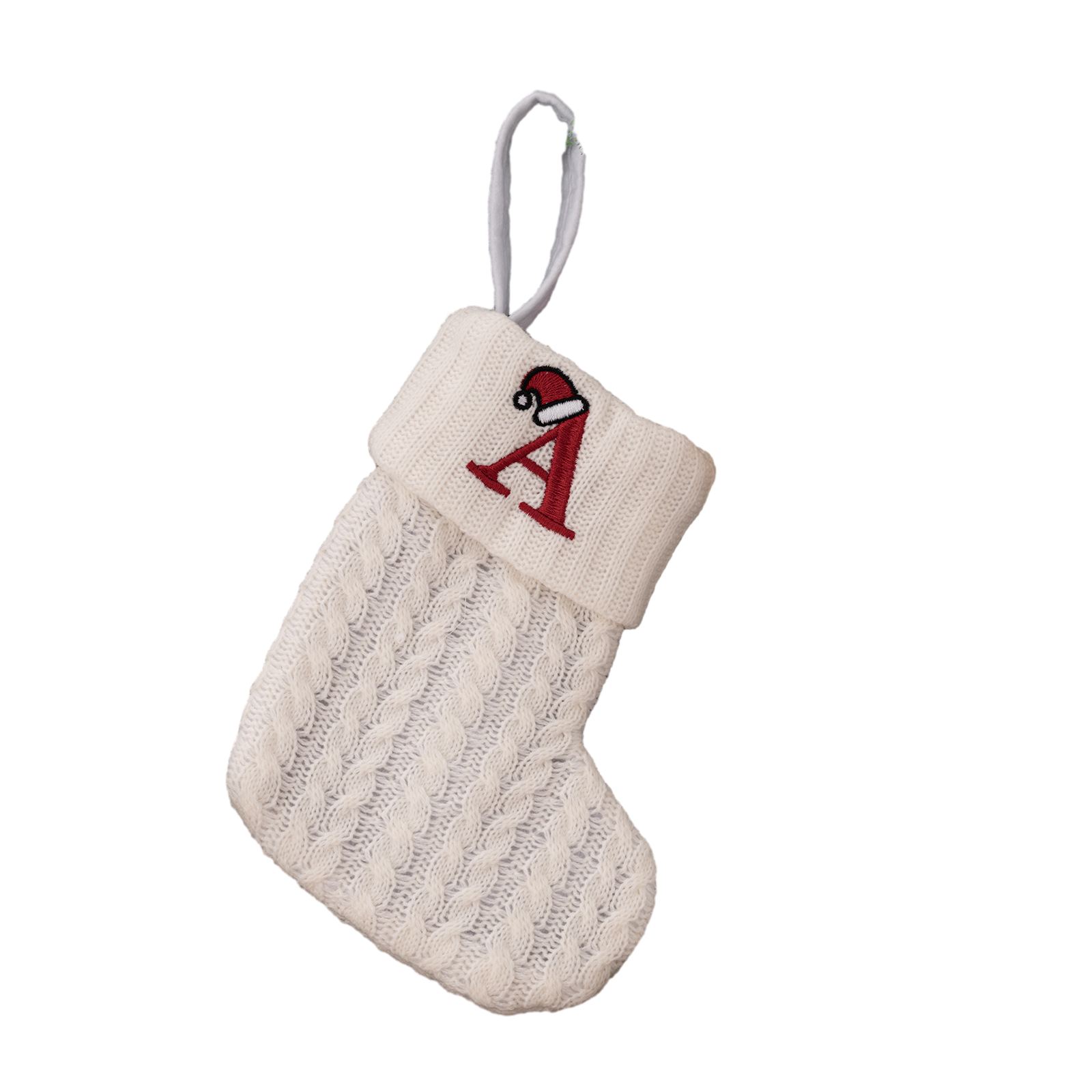 With Hanging Rope Christmas St - Christmas Stocking Hanging 评论和价格
