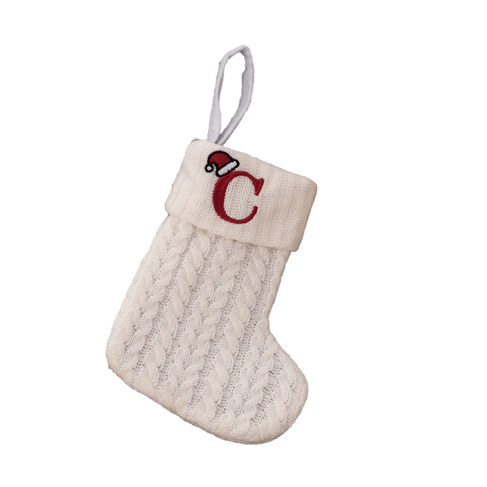 With Hanging Rope Christmas St - Christmas Stocking Hanging 评论和价格