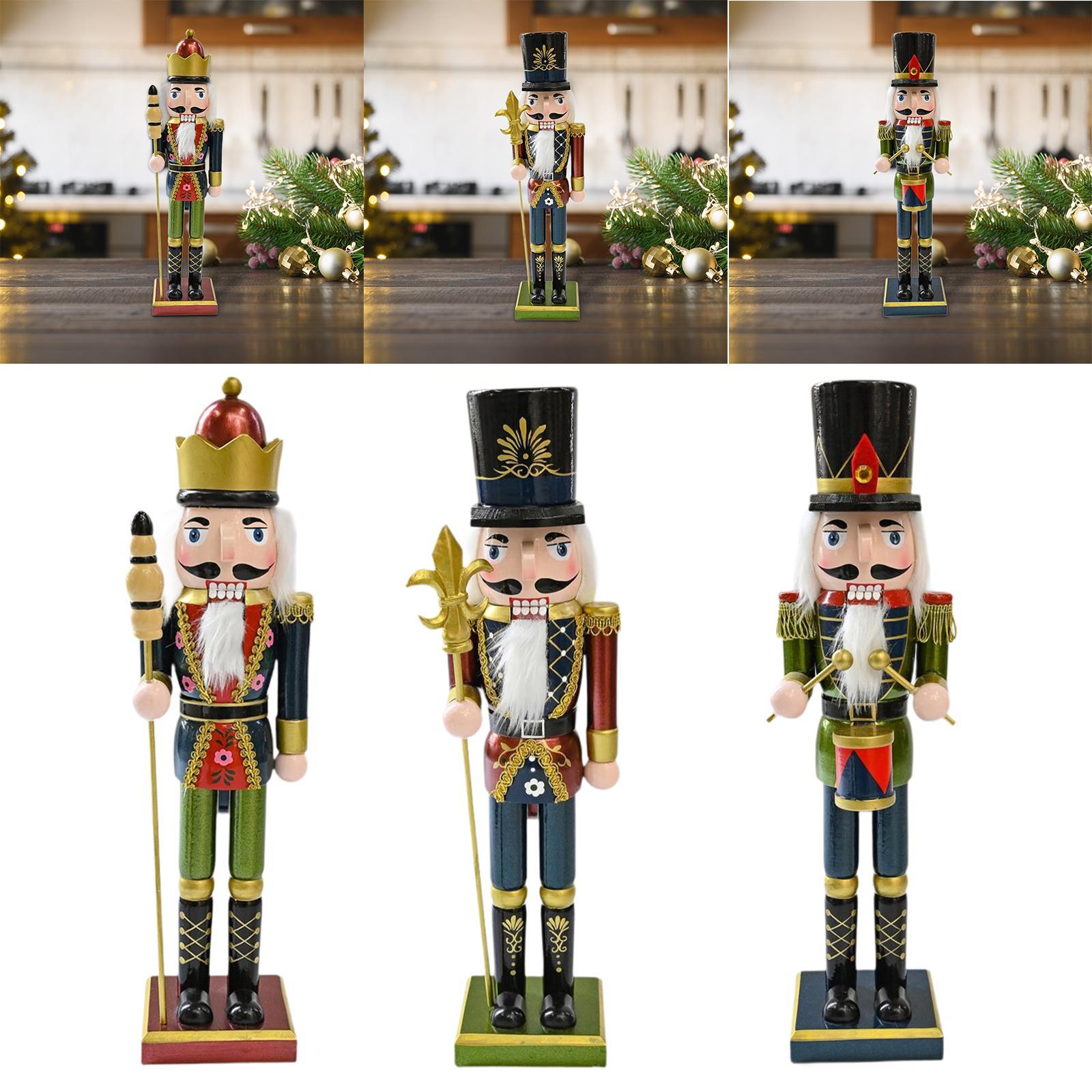 Decorative Wood Nutcracker Fig - Nutcracker Figurine 评论和价格