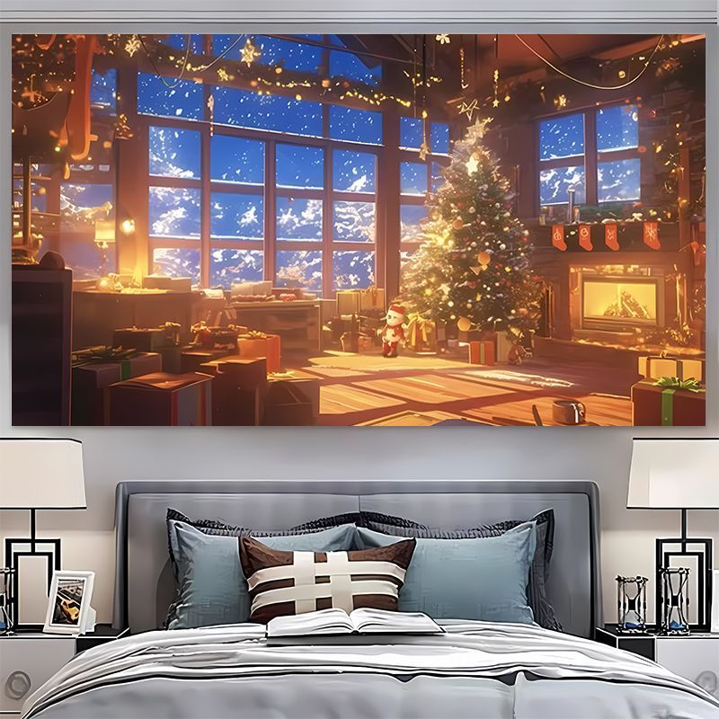 VIKAMA Snow Mountain Christmas - Christmas Tree Artificial 评论和价格