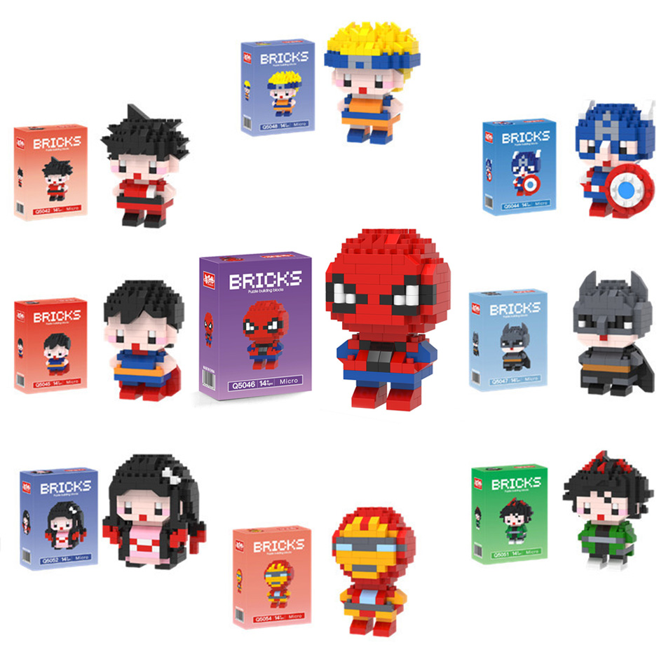 Spider-Man, Iron Man, Captain  - Lego Set Technic 评论和价格