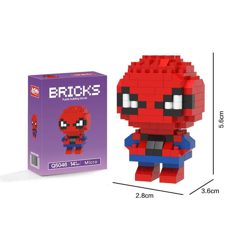 Spider-Man, Iron Man, Captain  - Lego Set Technic 评论和价格